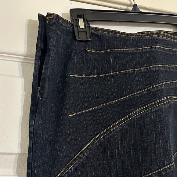 Denim Maxi Skirt - Picture 5 of 8